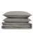 Brooklyn Loom Oversized Cotton Percale 3 Piece Quilt Set-101462598-101462597