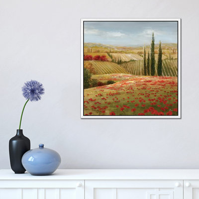 Tuscan Cypress II 1 Piece Painting on Canvas