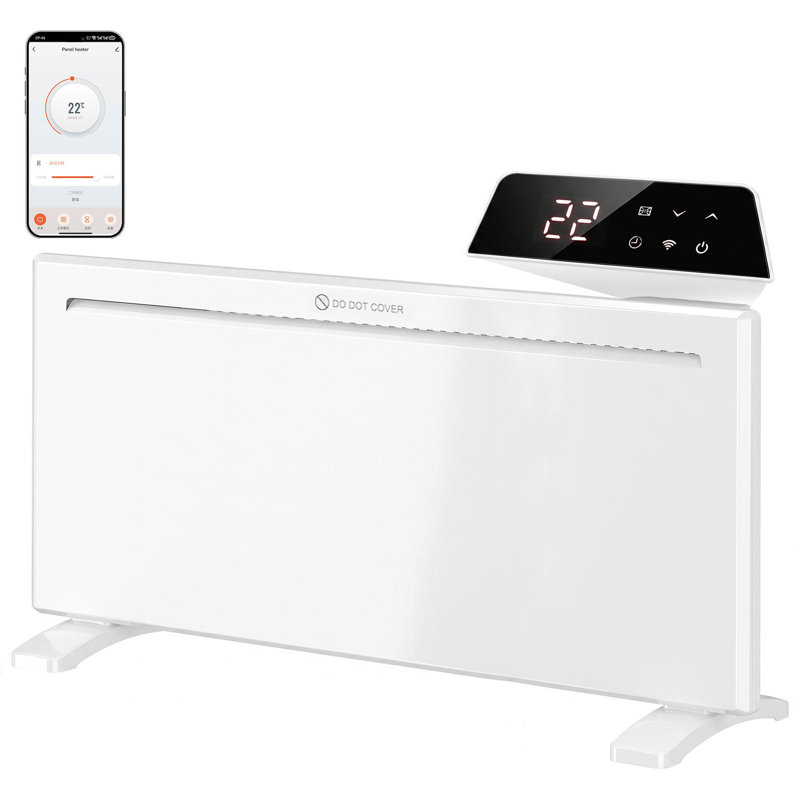 HOMCOM 6824 BTU Electric Panel Space Heater
