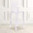 Imca Counter Stool with Square Back in Transparent Crystal - Wedding Chairs-1734804515