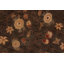 Tapis rouge / jaune / brun en laine noué à la main à motif floral 6 pi 3 po x 8 pi 9 po Kellyanna
