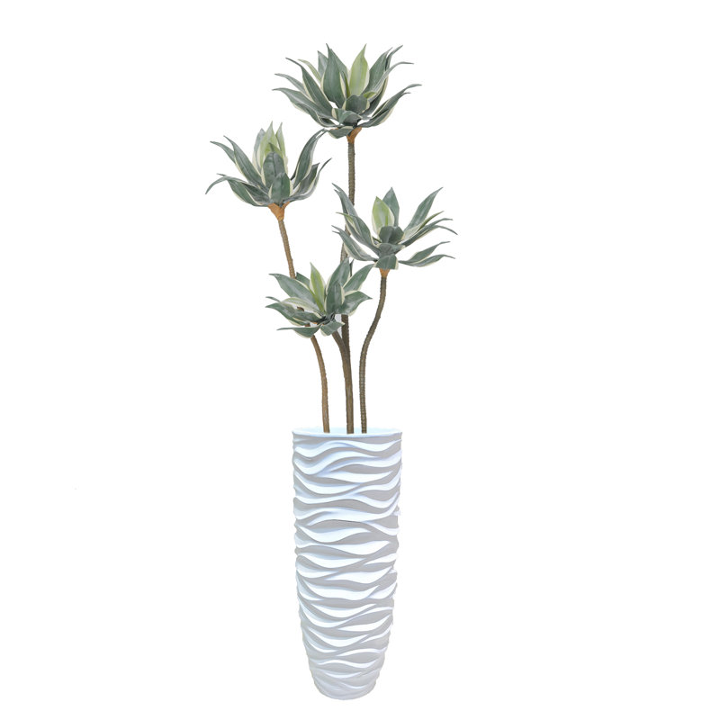 74.5'' Faux Agave Tree in Pot