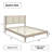 Henry Solid Wood Upholstered Headboard Bed Frame-1646310995-1651220679