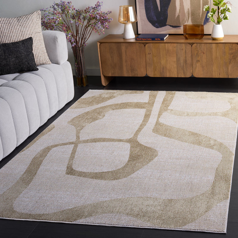 Tapis abstrait Marvel 650 Performance, Rectangle 5 pi 3 po x 7 pi 6 po