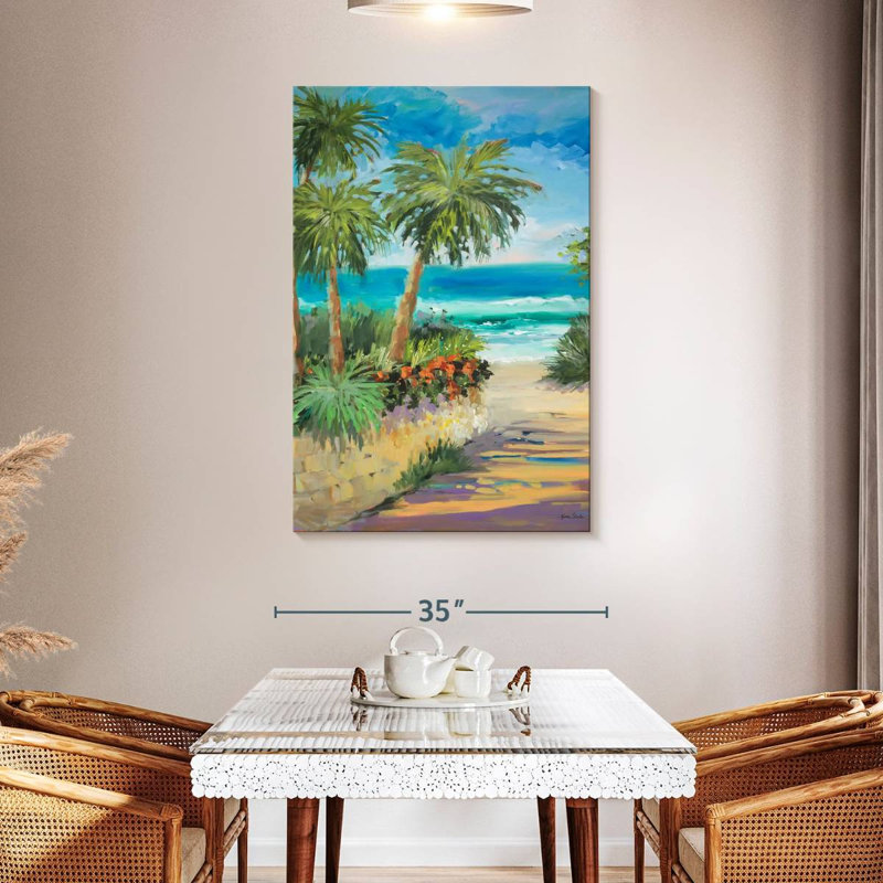 Gillard Palm Path, 48" H x 32" W