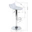 Leverette Swivel Adjustable Height Counter Stool with Metal Frame