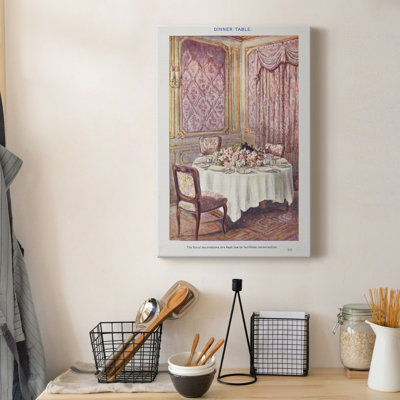 " A Dinner Table " Painting Print
