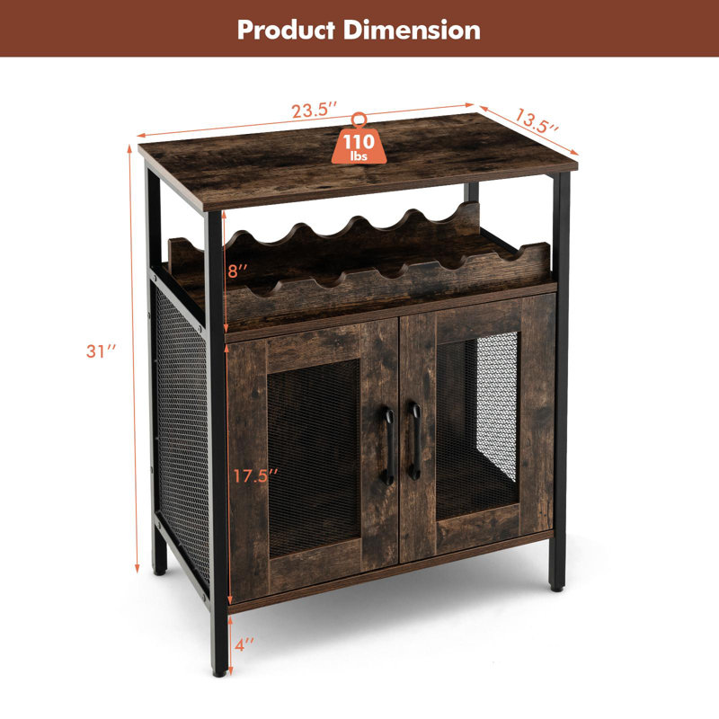 Carder 23.5'' Wine Bar