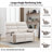 Deguzman Loveseat Recliner Sofa,double Reclining Loveseat With Side Pockets,small Couch For Living Room, Rv, Home Theater Seating-1066999495-1049169333