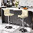 360° Swivel Counter Height Bar Stools, Faux Leather Adjustable Bar Chairs For Kitchen Or Home Bar-1984431839-1984431831