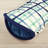 Fiesta Watercolor Plaid Oven Mitt Set 2-Pack 7"X13", Multicolor/Blue/Aqua/White