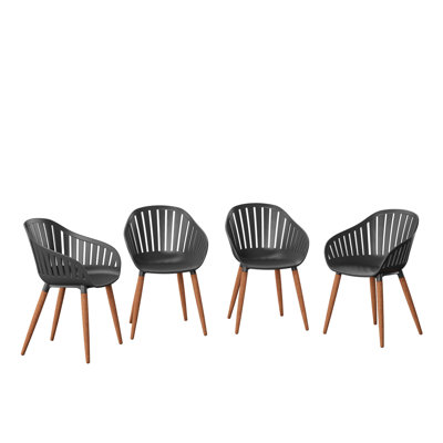 Anautica 88" Eucalyptus Patio Dining Set