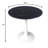 Hadden 40" Round Dining Table with MDF Top and White Steel Pedestal Base - Seats 6-8 Person for Kitchen and Dining Room-55559095