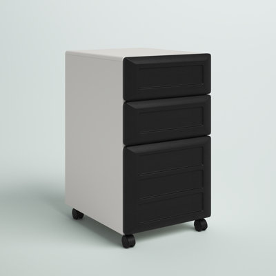 Hythe 15.37'' Wide 3 -Drawer Mobile File Cabinet