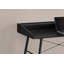 Bureau d'ordinateur, bureau personnel, ordinateur portable, tablettes de rangement, métal Worke, contemporain, moderne-1669964524