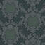 Shadow Leaf Damask - Midnight Wallpaper