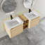 Ensemble de meuble-lavabo mural 60 po Modern