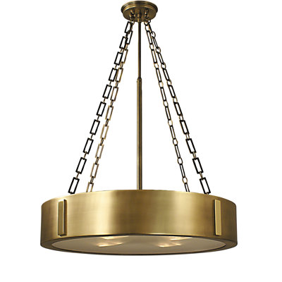 Woodway 4 - Light Drum Chandelier