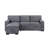 TERRITORY LIGHT GREY PULL OUT SOFA BED