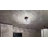 Vintage Brushed Nickel 3-Light Semi Flush Mount Ceiling Light Fixture with Etched Clear Glass Shade-699262018