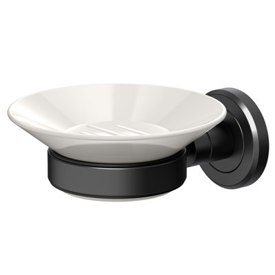Porte-savon mural en porcelaine Latitude II