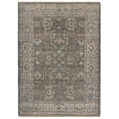 Izmir Hand-Knotted Wool Linen Area Rug