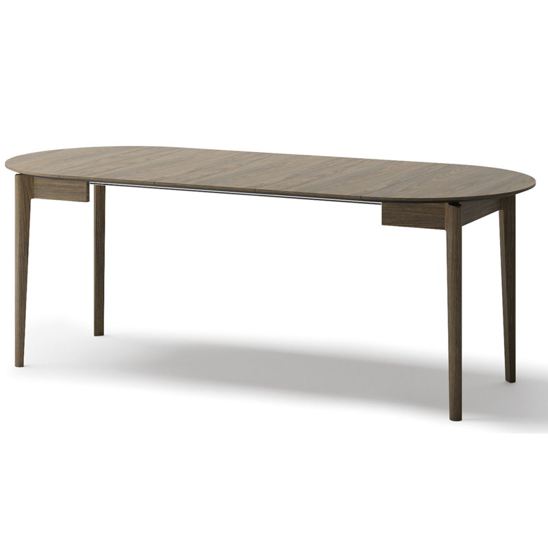 Plot extendable table 90-210x90 cm, Brown