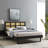 Modway Sidney Cane and Wood Platform Bed with Angular Legs-1333490573-1333490675
