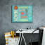 «Day At The Beach» par Art Licensing Studio, art mural sur toile-1497634435