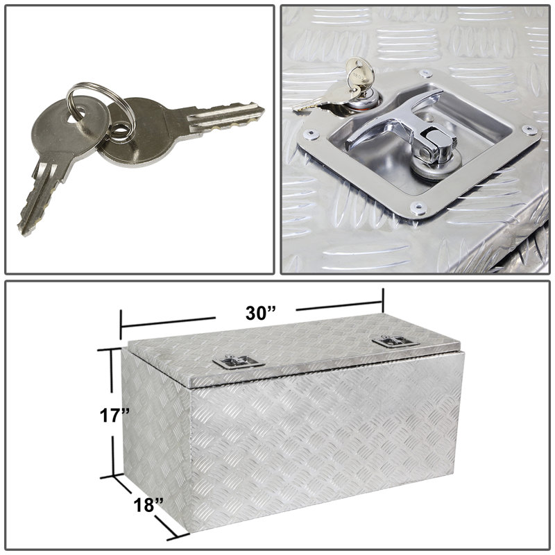 Bracco Key Lock Storage, Silver
