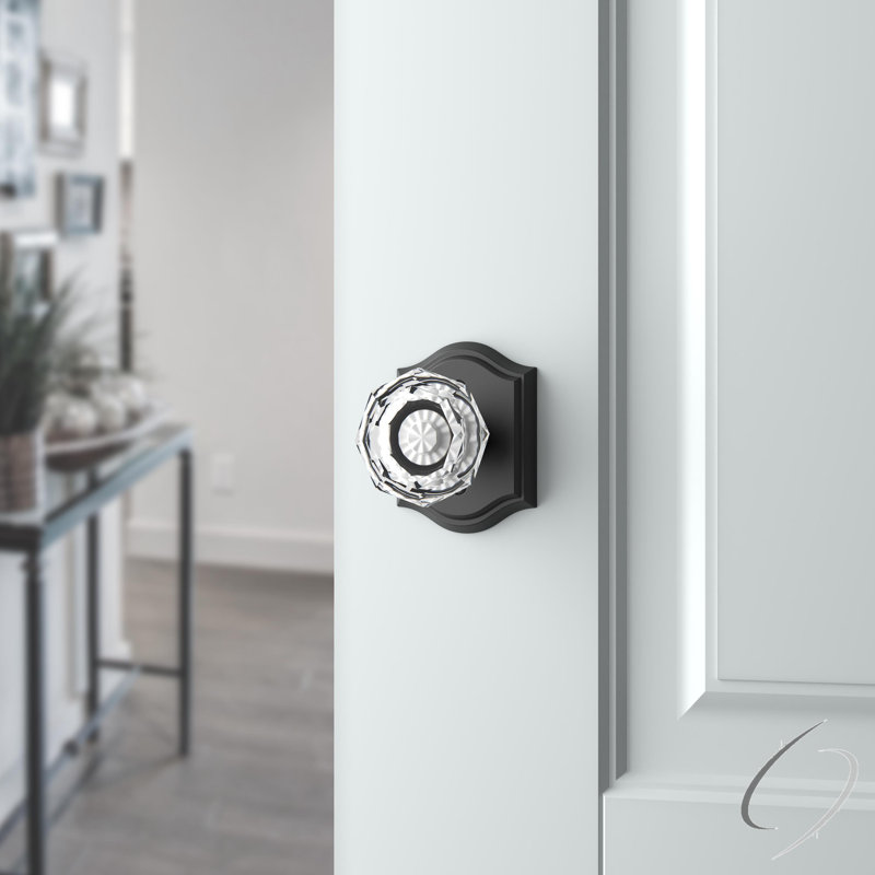 Crystal Door Knob with Baldwin Reserve Rosette