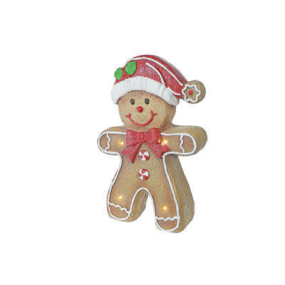 Led Led Gingerbread Man