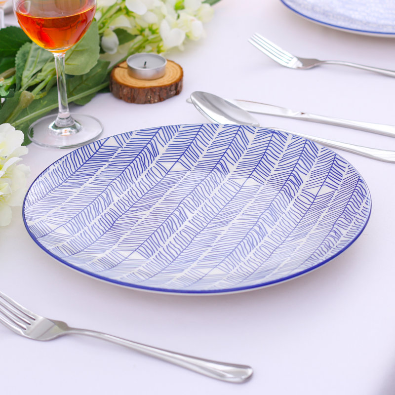 26cm Ceramic Dinner Plate, Set of 4