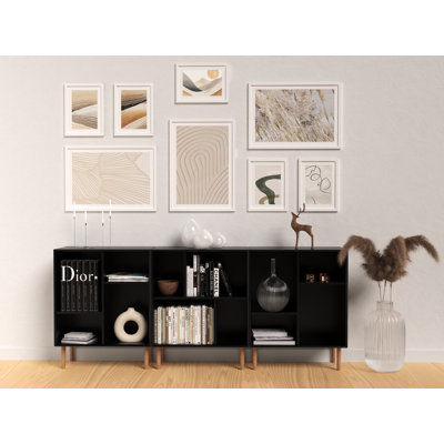 210cm H x 70cm W Cube Bookcase