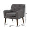 Fauteuil en velours capitonné de 25 pouces de largeur-94331399