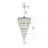 Iva 32 inch Rectangular Chandelier -645517764