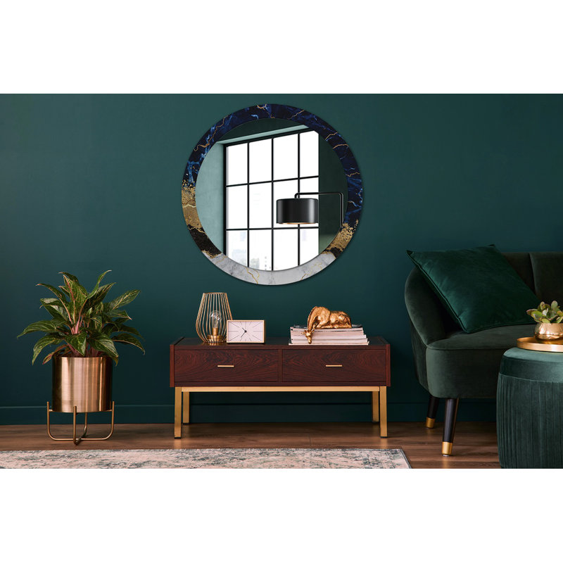 Huldar Glass Flat Wall Mirror
