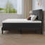 Matelas en mousse viscoélastique imprégnée de gel 10 po avec renforts mi-ferme, matelas dans une boîte-1136504838