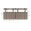 Daja Upholstered Headboard-412156400-412156407