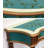 36.61" Blue Rectangular Solid Wood Console Table