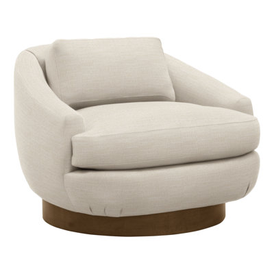 Penrose By Michael Weiss Swivel Barrel Chair