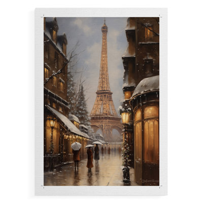 Christmas Holiday Art DLV - Impression sur toile seulement - NON-CADRE