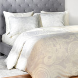 Foggy Surf Modern & Contemporary Floral Duvet Cover