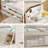 Twin Bed Frame With Storage 4 Drawers,Wooden Bed Frame For Kids,Platform Twin Size Bed With Guardrail Headboard And Ladder, No Box Spring Needed, Easy Assembly, White