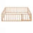 Wood Daybed Frame with Fence-591128211-591128212