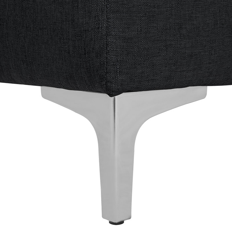 Finnegan 5 Seater Sofa Bed, Graphite, Left Hand Facing