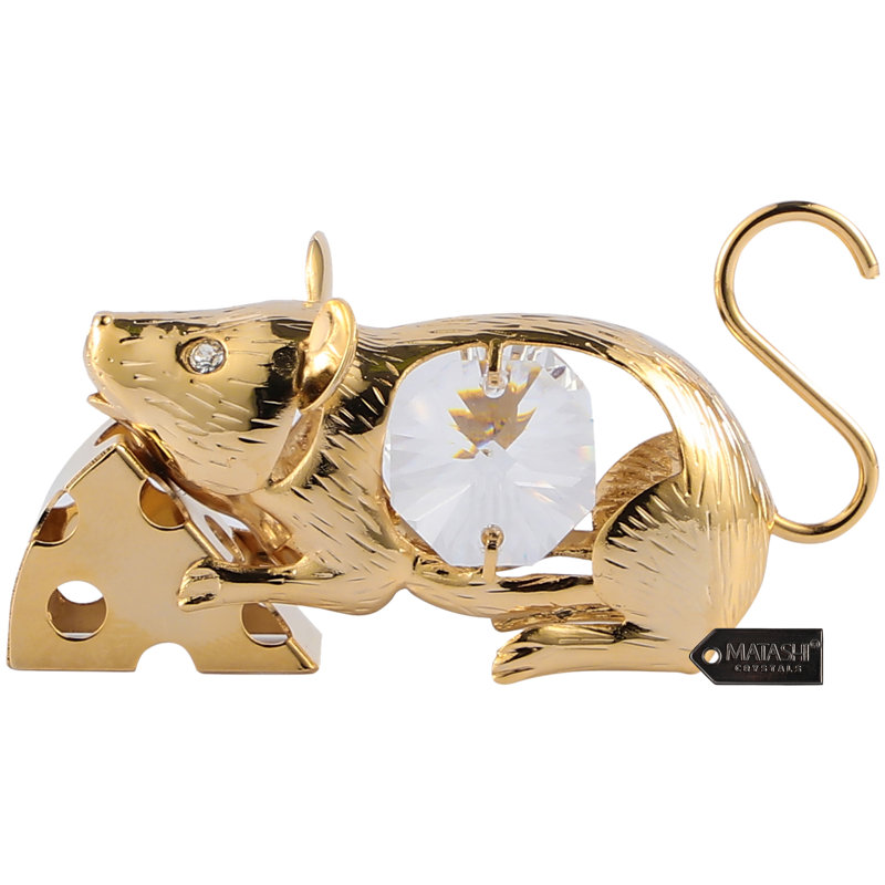 Figurine de la souris avec fromage