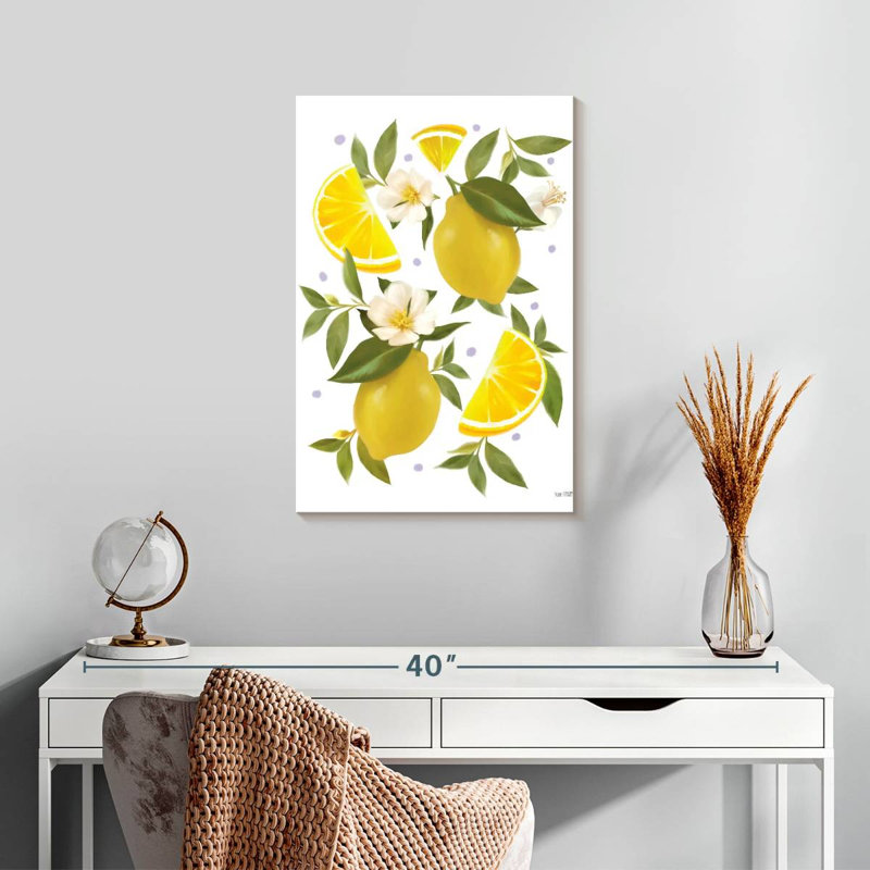 Yarlin citron citron botanique, H 24 po x l 16 po
