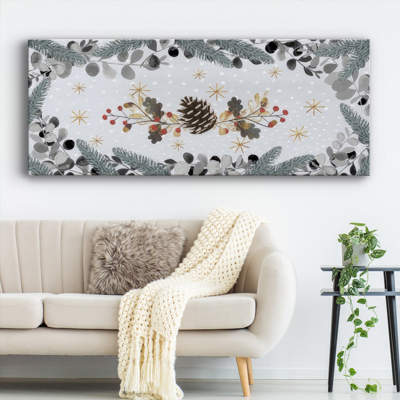 Cozy Christmas Collection D, reproduction sur toile, H 24 po x l 60 po x P 1,5 po