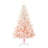 7Ft Unlit Spruce Artificial Christmas Tree With Realistic Branches And 1000 Tips, Pink
